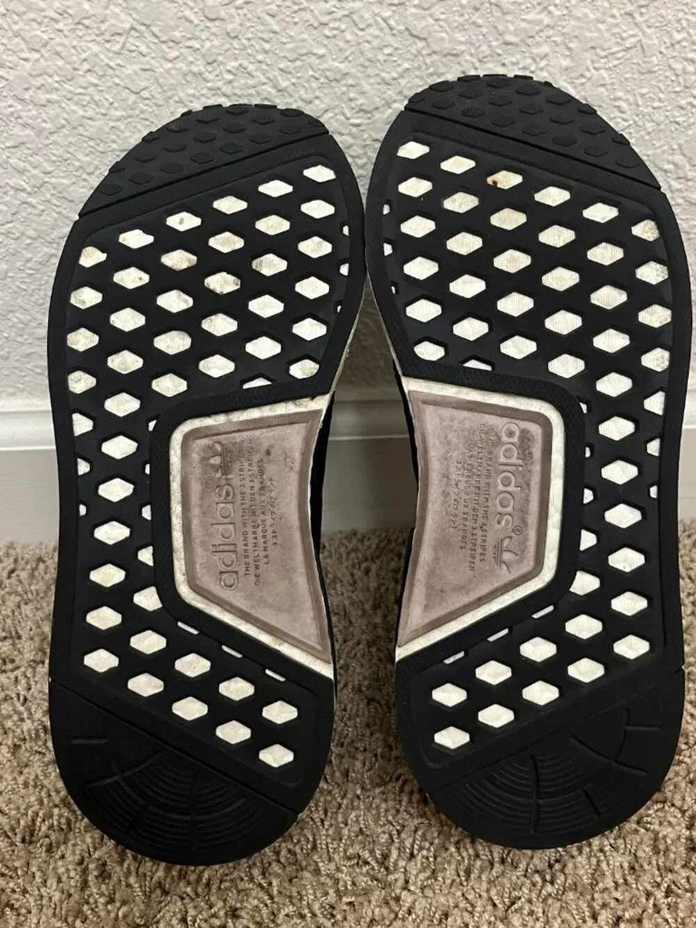 Adidas Black and Tan NMD R1
